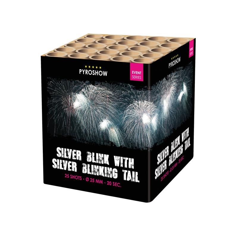 Silver Blink with Silver Blinking Tail