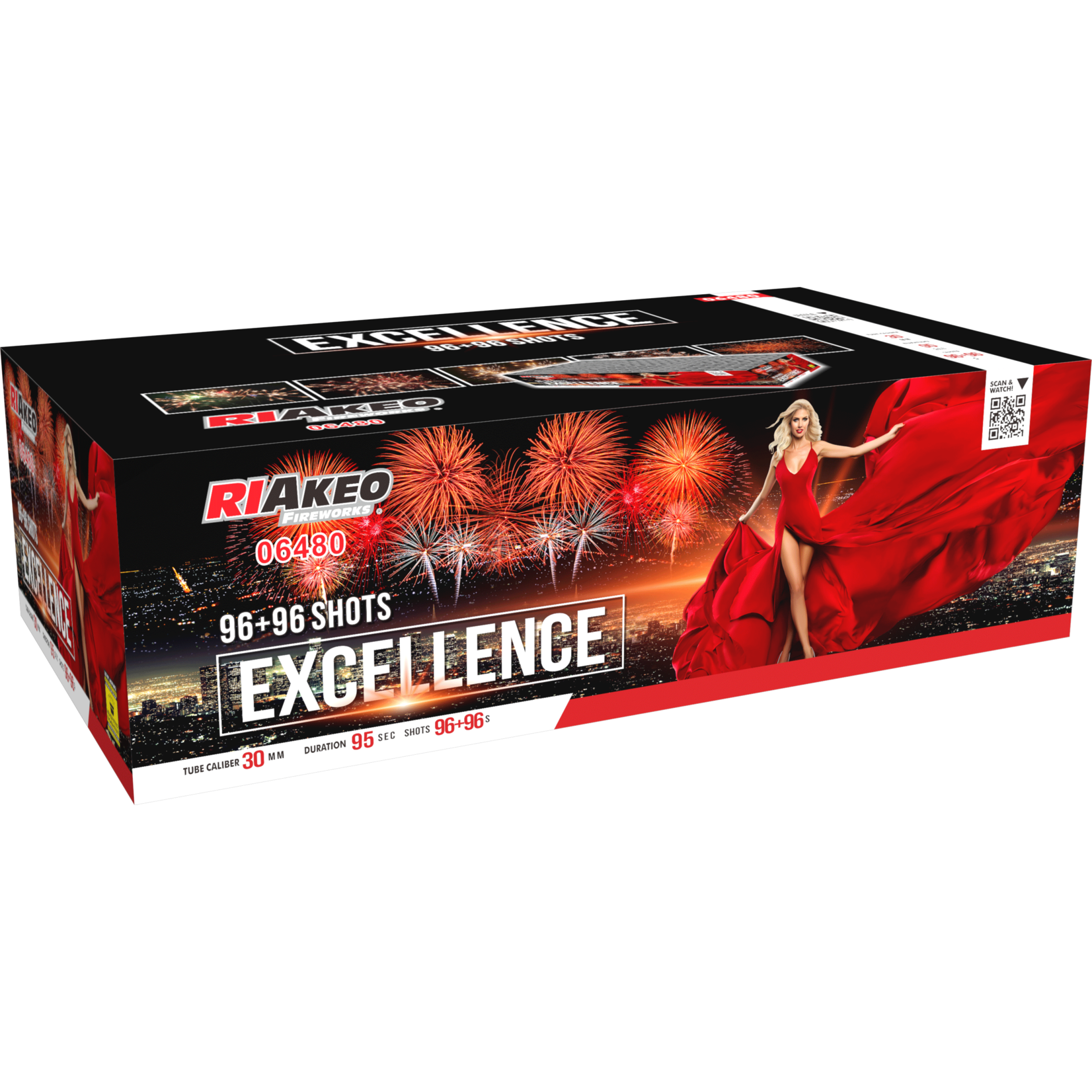 Riakeo Fireworks Excellence 192 shots