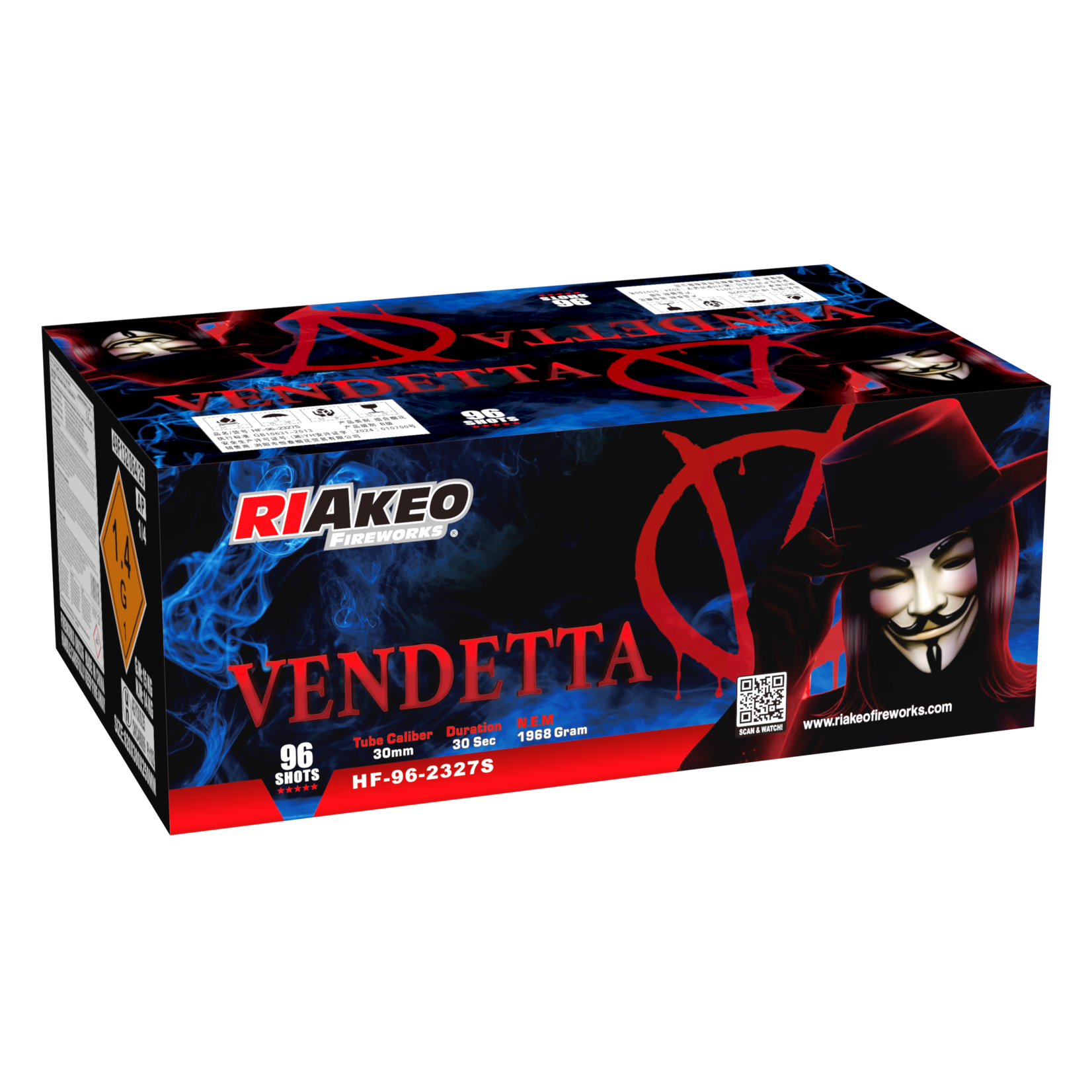 Riakeo Fireworks Vendetta 96 Shots